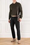 Corneliani Polo long sleeve - Country of manufacture: Italy. Care: specialized cleaning - photo 1
