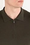 Polo long sleeve Corneliani - Country of manufacture: Italy. Care: specialized cleaning - photo 4