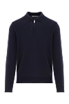Corneliani Polo long sleeve - Country of manufacture: Italy. Care: specialized cleaning - photo 1