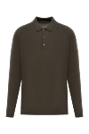 Corneliani Polo long sleeve - Country of manufacture: Italy. Care: specialized cleaning - photo 1
