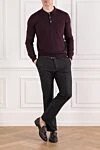 Corneliani Поло длинный рукав - Страна производитель: Италия. Уход: специализированная чистка - фото 1