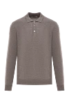 Corneliani Polo long sleeve - Country of manufacture: Italy. Care: specialized cleaning - photo 1