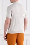 Corneliani Polo short sleeve - Country of manufacture: Italy. Care: specialized cleaning - photo 3