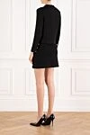 В'язана куртка-шасор зі спідницею чорна з накладними кишенями Tom Ford - в'язані оздоблення по всіх краях. 94% віскоза, 6% поліамід. гудзики. дві бічні кишені. Країна виробник: Італія. Догляд: спеціалізоване чищення - фото 4
