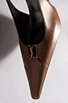 Туфли на каблуке Saint Laurent - Страна производитель: Франция. Уход: специализированная чистка - фото 2