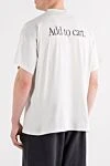 Футболка с графичным принтом Basketball Sneaker из хлопка белая Balenciaga - графичный принт. 100% хлопок. Страна производитель: Италия. Уход: специализированная чистка - фото 4