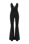 Khela Черный комбинезон без бретелек с расклешенными штанинами Voodoo Vixen - глубокий V-образный вырез. 80% полиэстер, 20% эластан. ремень, боковая молния. Страна производитель: Италия. Уход: специализированная чистка - фото 1