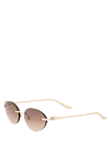 Cartier Panthere Rimless Cat Eye Sunglasses - panther figurine. Material: metal. clerical. Country of manufacture: Italy. Care: specialized cleaning - photo 3