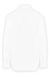 Men's white shirt with French poplin collar Alessandro Gherardi - 100% cotton. buttons. Country of manufacture: Italy. Care: specialized cleaning - photo 6