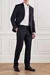 White cotton long sleeve shirt Alessandro Gherardi - 100% cotton. buttons. Country of manufacture: Italy. Care: specialized cleaning - photo 2