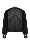 Куртка шкіряна Balmain - Країна виробник: Італія. Догляд: спеціалізоване чищення - фото 2