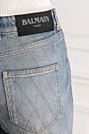 Джинси Balmain - Країна виробник: Італія. Догляд: спеціалізоване чищення - фото 4