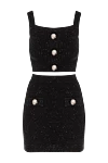 Balmain Костюм с юбкой - Страна производитель: Франция. Уход: специализированная чистка - фото 1