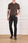 Brioni Polo short sleeve - Country of manufacture: Italy. Care: specialized cleaning - photo 1