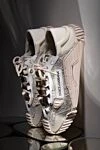NS1 Slip-on Sneakers Made of Combined Materials White Women's Dolce & Gabbana - lace. 43% polyamide 21% calfskin 20% viscose 5% cotton 1% PVC. rubber sole. Fastener: lacing. Country of manufacture: Italy. Care: specialized cleaning - photo 6