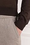 Cesare di Napoli Trousers - Country of manufacture: Italy. Care: specialized cleaning - photo 5