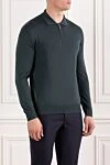 Polo long sleeve Cesare di Napoli - Country of manufacture: Italy. Care: specialized cleaning - photo 2