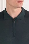 Polo long sleeve Cesare di Napoli - Country of manufacture: Italy. Care: specialized cleaning - photo 4