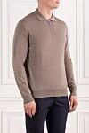 Polo long sleeve Cesare di Napoli - Country of manufacture: Italy. Care: specialized cleaning - photo 2