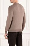 Men's jumper made of wool with a smooth texture Cesare di Napoli - 100% wool. Country of manufacture: Italy. Care: specialized cleaning - photo 4