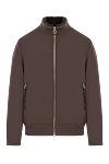 Seraphin Fur lined zip up jacket with crocodile skin details - crocodile leather inserts. 95% nylon, 5% crocodile leather, 100% natural fur. zippers. two side pockets. Country of manufacture: Italy. Care: specialized cleaning - photo 1
