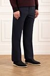 Trousers Loro Piana - Country of manufacture: Italy. Care: specialized cleaning - photo 2