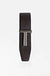 Reversible brown genuine leather belt with T-bar buckle Tom Ford - T-shaped buckle. 100% genuine leather. Belt width: 40 mm. Country of manufacture: Italy. Care: specialized cleaning - photo 2