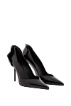Petalo heels with the signature petal heel Le Silla - Decoration: petal on the heel. Material: 100% genuine leather. Heel height: 100 mm. leather. Country of manufacture: Italy. Care: specialized cleaning - photo 2