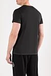 Minimalist black t-shirt made of premium cotton Balmain - 100% cotton. Country of manufacture: Italy. Care: specialized cleaning - photo 4