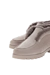 Loafers, Moccasins Santoni - Country of manufacture: Italy. Care: specialized cleaning - photo 4