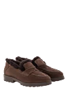 Loafers, Moccasins Santoni - Country of manufacture: Italy. Care: specialized cleaning - photo 2