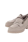 Loafers, Moccasins Santoni - Country of manufacture: Italy. Care: specialized cleaning - photo 4