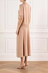Women's light pink glitter skirt and top set D.Exterior - 61% wool, 27% viscose, 6% polyester, 6% polyamide. Country of manufacture: Italy. Care: specialized cleaning - photo 4