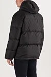 Пуховик из нейлонового полотна GG черный Gucci - узор GG. 100% полиамид. капюшон. молния. два боковых кармана. Утеплитель: утиное перо, гусиный пух. Страна производитель: Италия. Уход: специализированная чистка - фото 4