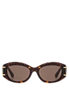 Dolce & Gabbana Sunglasses with tortoiseshell acetate frames and logo on the temples. - Decoration: brand logo. Material: 100% acetate. brown. Country of manufacture: Italy. Care: specialized cleaning - photo 1