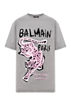 Balmain T-shirt - Country of manufacture: Italy. Care: specialized cleaning - photo 1
