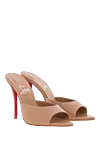 Christian Louboutin Шльопанцi, Сандалії - Країна виробник: Італія. Догляд: спеціалізоване чищення - фото 3