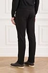 Джинси slim fit із високоякісного стрейч-деніму чорного кольору Jacob Cohen - логотип бренду. 98% бавовна, 2% поліамід. блискавка, гудзики. 5 кишень. Країна виробник: Італія. Догляд: спеціалізоване чищення - фото 4
