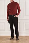 Джинсы slim fit кроя из стрейч-денима черного цвета Jacob Cohen - логотип бренда. 98% хлопок, 2% полиамид. молния, пуговицы. 5 карманов. Страна производитель: Италия. Уход: специализированная чистка - фото 2