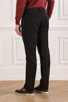 Джинсы slim fit кроя из стрейч-денима черного цвета Jacob Cohen - логотип бренда. 98% хлопок, 2% полиамид. молния, пуговицы. 5 карманов. Страна производитель: Италия. Уход: специализированная чистка - фото 4