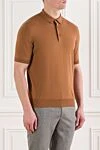 Cesare di Napoli Polo short sleeve - Country of manufacture: Italy. Care: specialized cleaning - photo 3