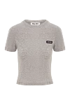 Miu Miu T-shirt - Country of manufacture: Italy. Care: specialized cleaning - photo 1