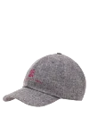 Brunello Cucinelli Cap - Country of manufacture: Italy. Care: specialized cleaning - photo 3