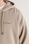 Худі Off-White - Країна виробник: Італія. Догляд: спеціалізоване чищення - фото 4