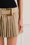 Mini skirt Balmain - Country of manufacture: Italy. Care: specialized cleaning - photo 4