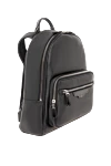 Backpack Santoni - Country of manufacture: Italy. Care: specialized cleaning - photo 2