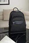 Santoni Backpack - Country of manufacture: Italy. Care: specialized cleaning - photo 1