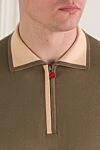 Polo short sleeve Kiton - Country of manufacture: Italy. Care: specialized cleaning - photo 4