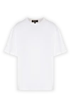 Loro Piana Базовая белая хлопковая футболка прямого кроя с круглым вырезом - 100% хлопок. Страна производитель: Италия. Уход: специализированная чистка - фото 1