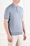 Brunello Cucinelli Поло короткий рукав - Страна производитель: Италия. Уход: специализированная чистка - фото 3